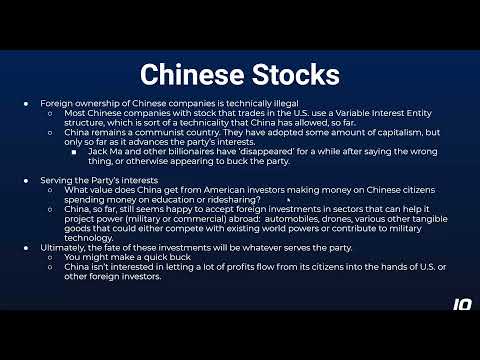 InvestorsObserver Workshop: August 11, 2021