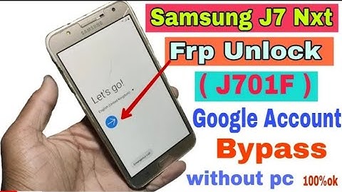 Samsung J7 Nxt/J7 Core ANDROID 7.0 |Google/FRP Bypass |Fix YouTube Update/Fix Location |Without PC