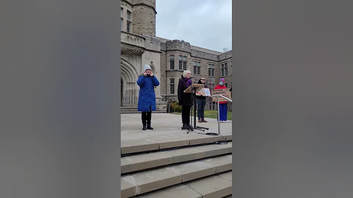 MPP Peggy Sattler Remarks at Bill 23 Demonstration