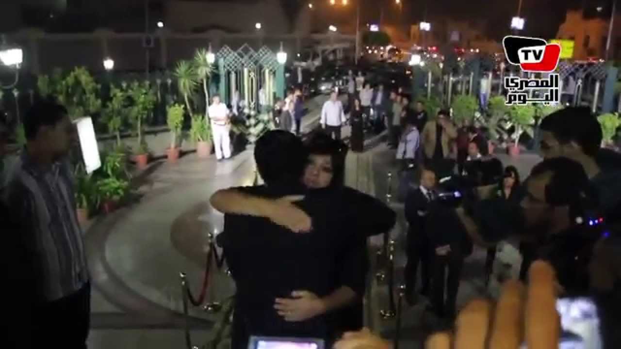فنانو مصر فى عزاء والدة إيهاب توفيق