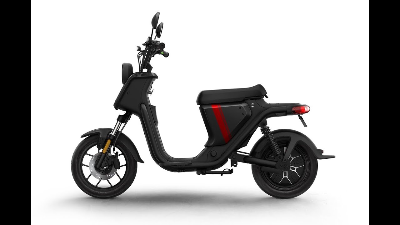NIU U (UQi) Pro Series 1200w 28mph Moped Static Review - Green-mopeds.com