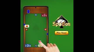 Spades Device Frame Gameplay 1200x1200 15s screenshot 3