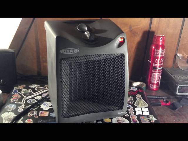 2002 Titan Space Heater model TCM16 - YouTube
