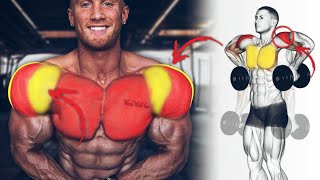 أفضل تمارين تكبير و تضخيم الصدر و الأكتاف الجانبية و الأمامية CHEST AND SHOULDER WORKOUT