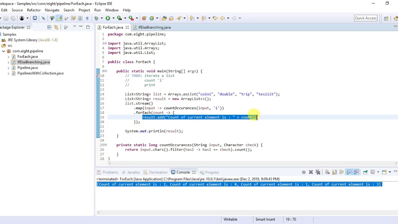 Java8 Part7 donts in ForEach - YouTube