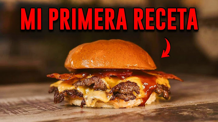 Así hice mi PRIMERA hamburguesa Smash *Receta facil*