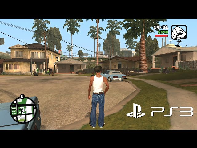 Grand Theft Auto: San Andreas  (PS3) Gameplay 