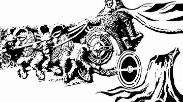 Thor - Scroll Saw Pattern / Laubsäge Vorlage