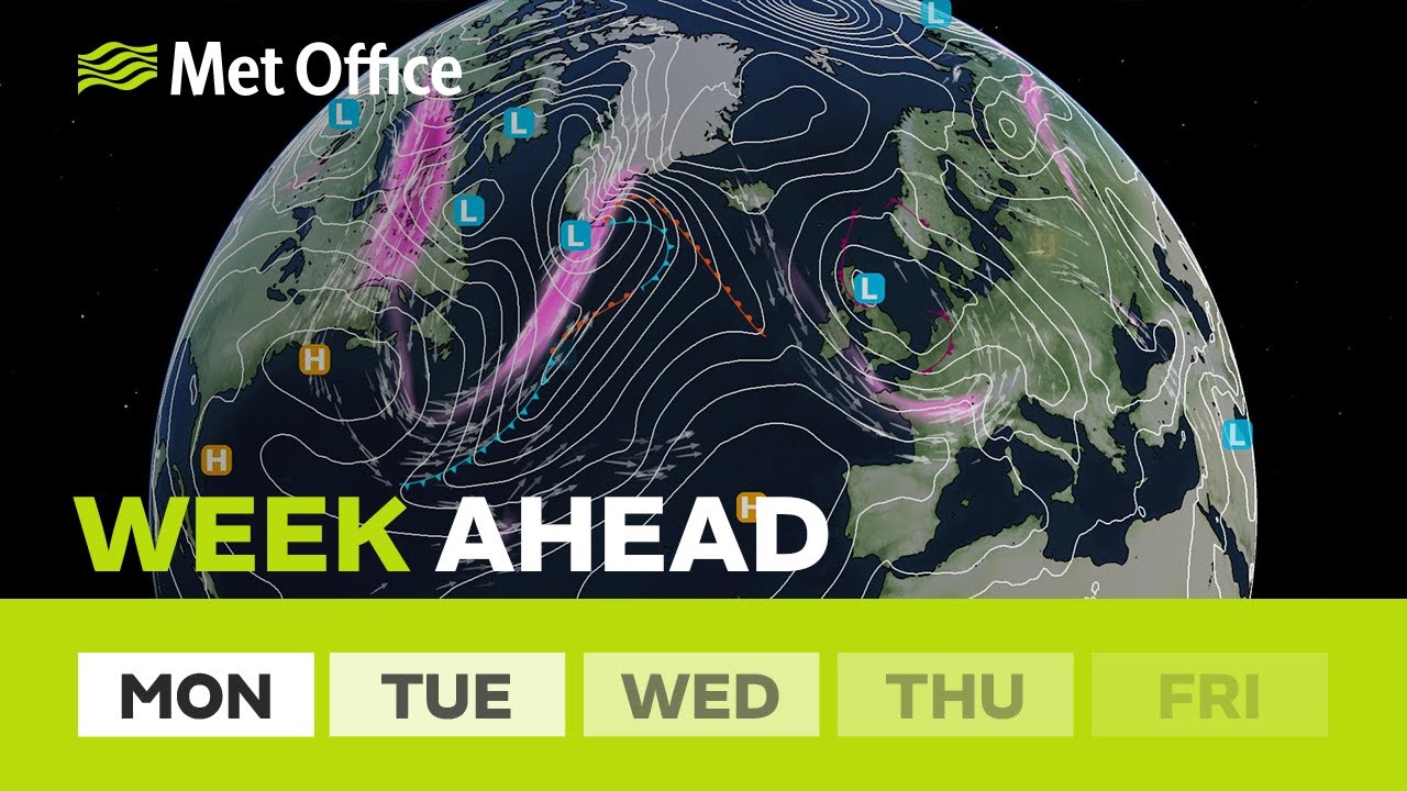 Week ahead – Slowly turning drier and warmer 24/05/21 - YouTube