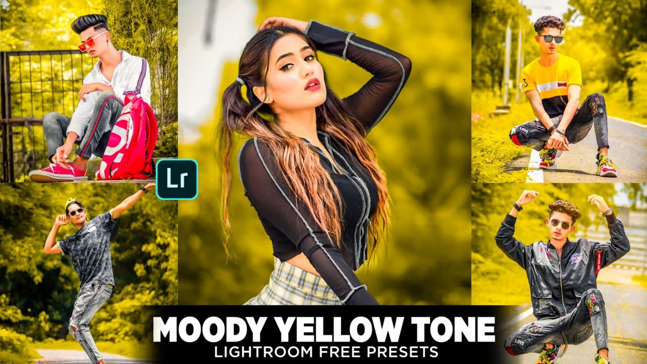 Lightroom Moody Yellow Tone Preset | Lightroom Preset Free Download | Free Preset Dng | Moody Preset