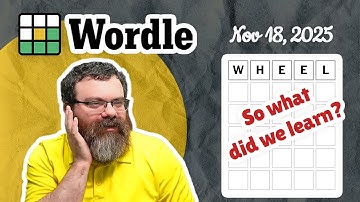 I think you know | Wordle #1613 (Nov 18th, 2025)