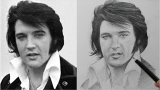 Drawing Lifelike Portraits with Precision | Elvis Presley
