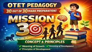OTET pedagogy | Growth & Development 🔥| full explain | class-01 #otet #ctet #youtube #exam