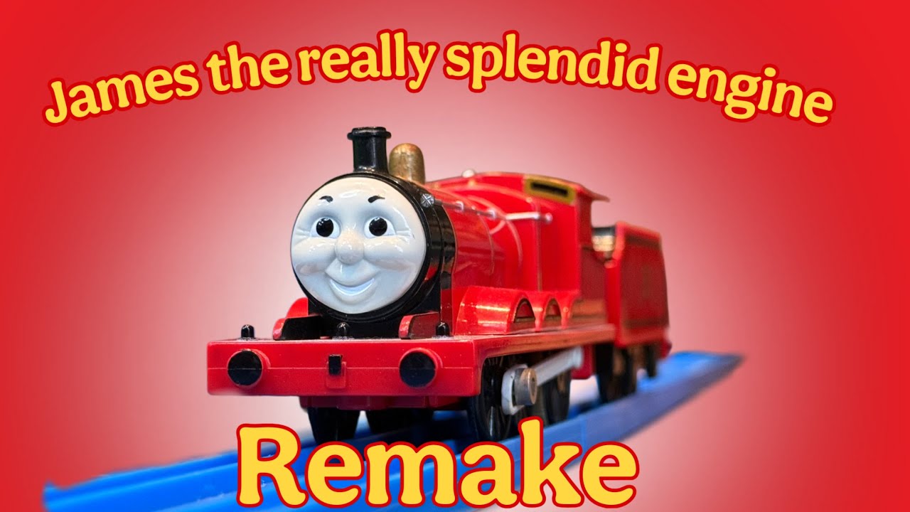 James the really splendid engine remake - YouTube