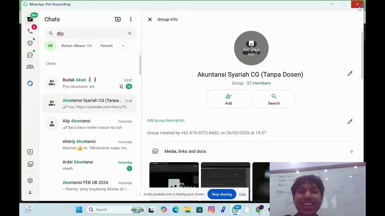 Presentasi Akuntansi Keuangan Syariah Kelas CG FEB UB