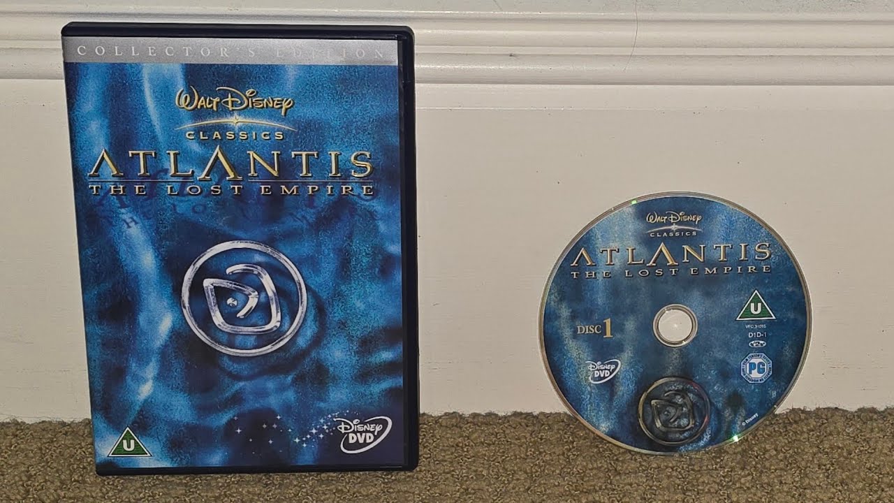 Atlantis The Lost Empire UK DVD Walkthrough (2002)