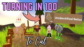 TURNING IN *100* UNIDENTIFIED RELICS! | Wild Horse Islands