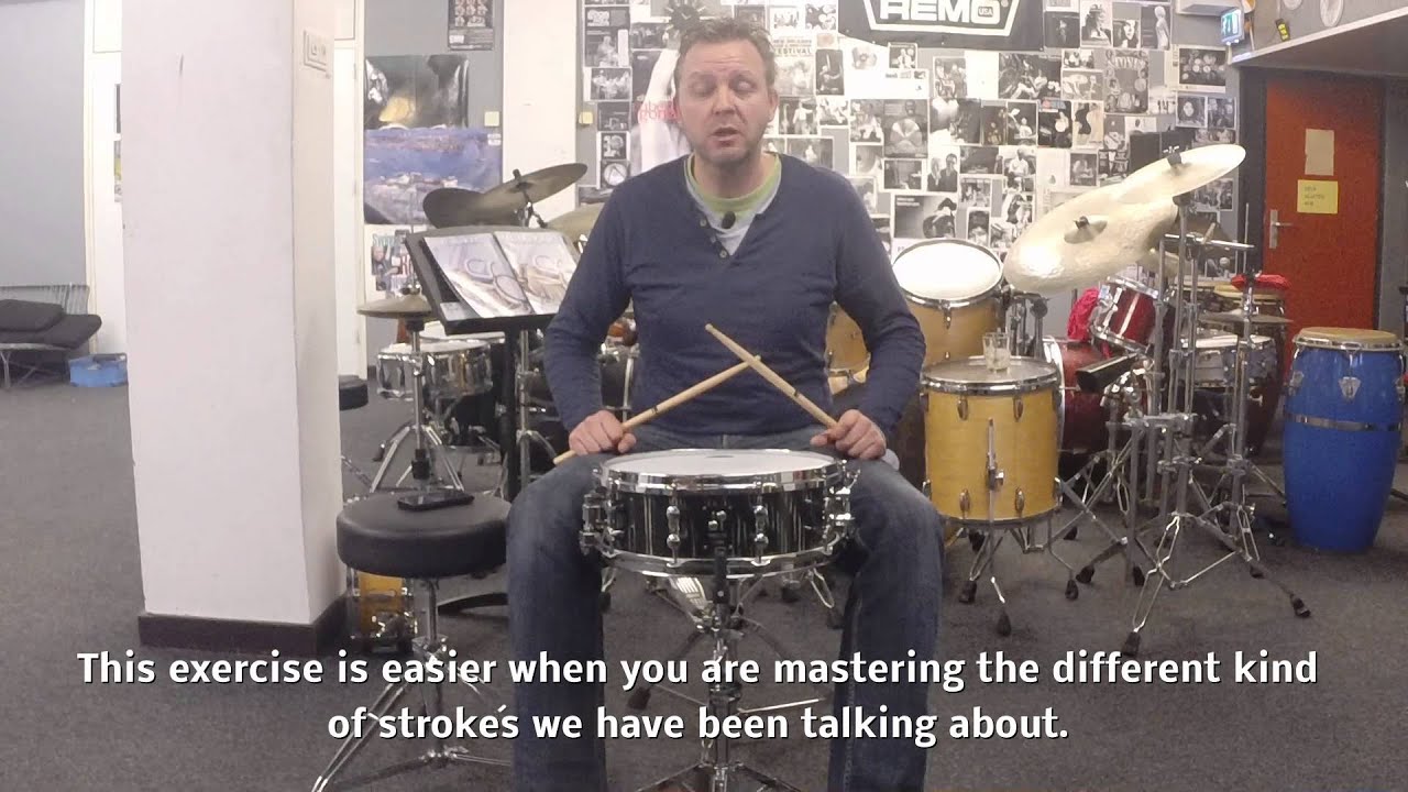 dubbele voorslag/drag (snare drum basics 2) YouTube
