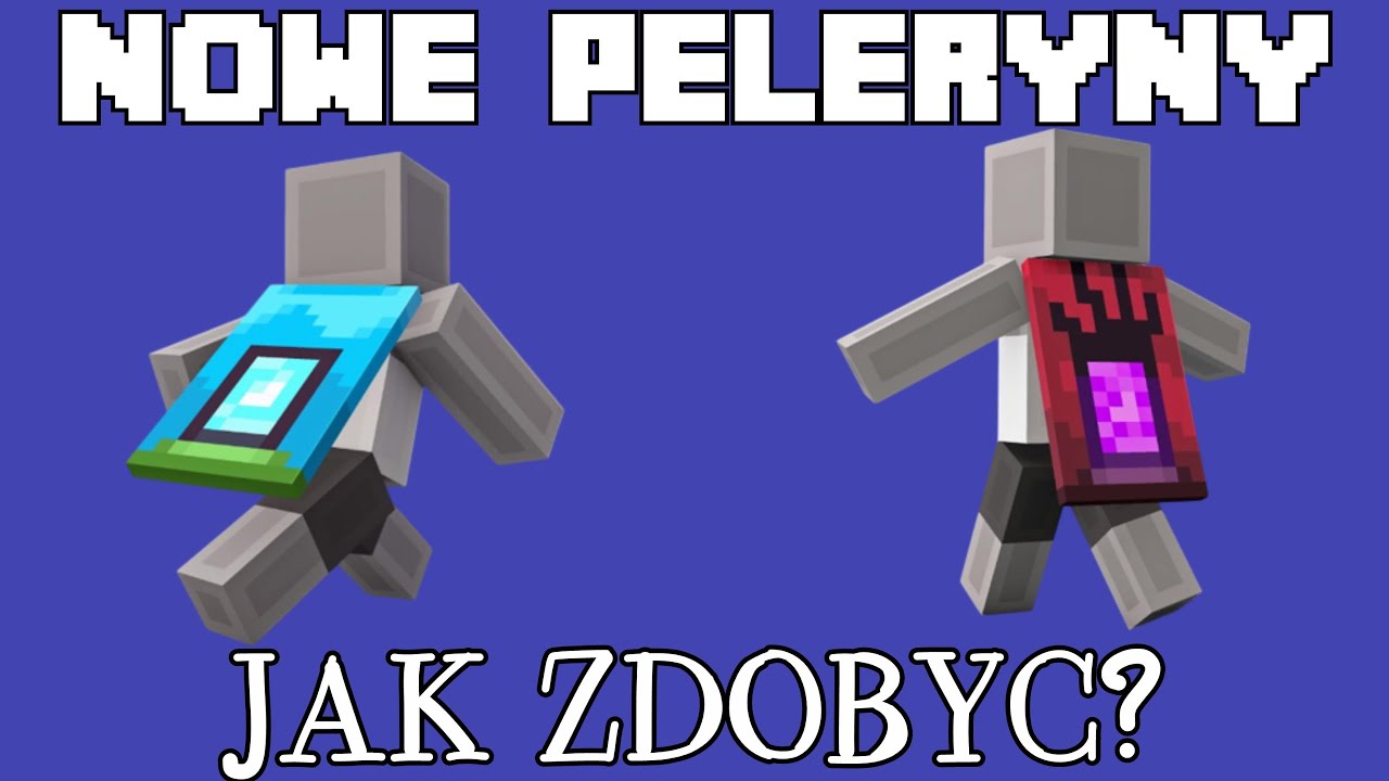 2 NOWE PELERYNY W MINECRAFT! | MENACE & HOME CAPE | JAK ZDOBYĆ? - YouTube
