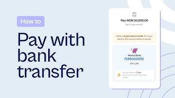 How to pay with bank transfer on Kora