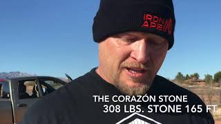 308 LBS Corazon Granite Stone 165 FT