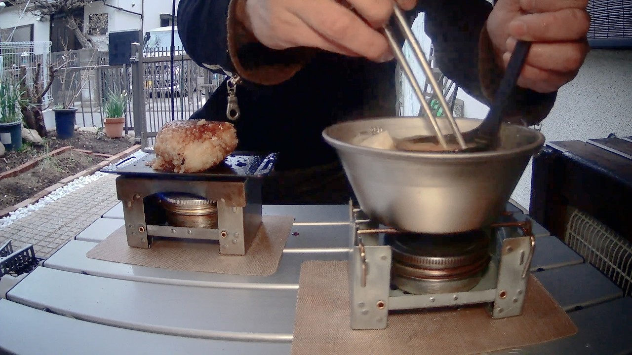 A Quiet Morning with Grilled Rice Balls and Miso Soup｜焼きおにぎりと味噌汁、静かな朝