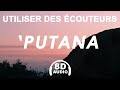 Ninho  putana 8d audio