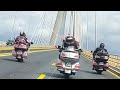 Escapade en normandie en goldwing gl1800 avec les frangins et nos petites femmes 