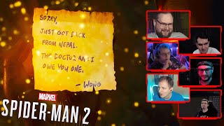 Реакция Летсплейщиков на Камео Вонга | Marvel's Spider-Man 2