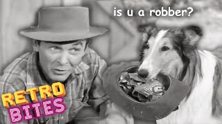 Lassie Catches a Bank Robber | Lassie | Old TV Shows | Retro Bites
Lassie finds evidence to that implicates the neighbour is a bank robber hiding in plain sight. But is the man next door really a criminal trying to kidnap the children?
Video from “show title”: Rock Hound (Season 5, Episode 31)
Click here to Subscribe for more Retro Content: https://bit.ly/37f4SKU
More about: Lassie
Lassie follows the adventures of a female Rough Collie dog named Lassie and her companions, both human and animal.
_
Welcome to Retro Bites! We’ve dug out our VHS tapes to bring you our favourite cartoons from back in the day. He-Man, She-Ra, Voltron, Bravestarr, Woody Woodpecker, Lassie, Felix the Cat, and many more. This is Retro Bites. I have the power. (and no chewed tapes.)
The content in this channel is aimed at an adult audience.
Click here to Subscribe for more Retro Content: https://bit.ly/37f4SKU
Woody Woodpecker: https://bit.ly/3CA94mV
He-Man: https://bit.ly/3s6sRFq
She-Ra: https://bit.ly/3xEHgdk
Voltron: https://bit.ly/3jIsSf7
Bravestarr: https://bit.ly/3AAijla
Original Ghostbusters: https://bit.ly/2U7KwQz
Lassie: https://bit.ly/3s5vLdK
Casper: https://bit.ly/3CEgvJv
Felix the Cat: https://bit.ly/3AAikp0
#Lassie #Dog #Dogs #RoughCollie #RetroBites #Retro #RetroCartoons #Cartoons #80s #90s Lassie Catches a Bank Robber | Lassie | Old TV Shows | Retro Bites