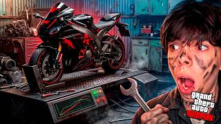 MODIFIQUE la MOTO del HACKER en GTA 5 RP y ESTO PASO! 🤯