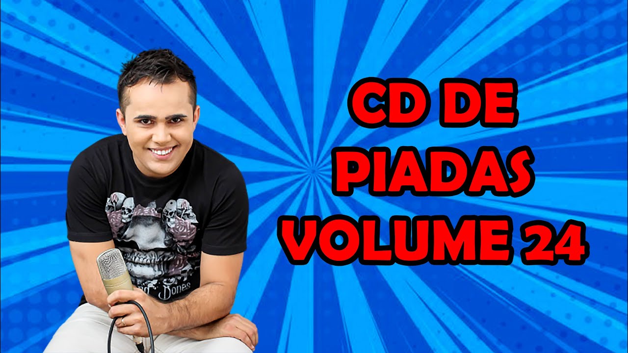 CD DE PIADAS VOLUME 24 - HUMORISTA THIAGO DIAS