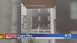 Viewer Video Out Of Cape May Shows Intense Rain