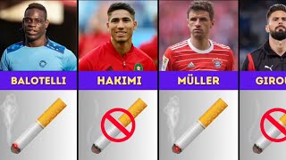 Famous players who smoke cigarette in reality