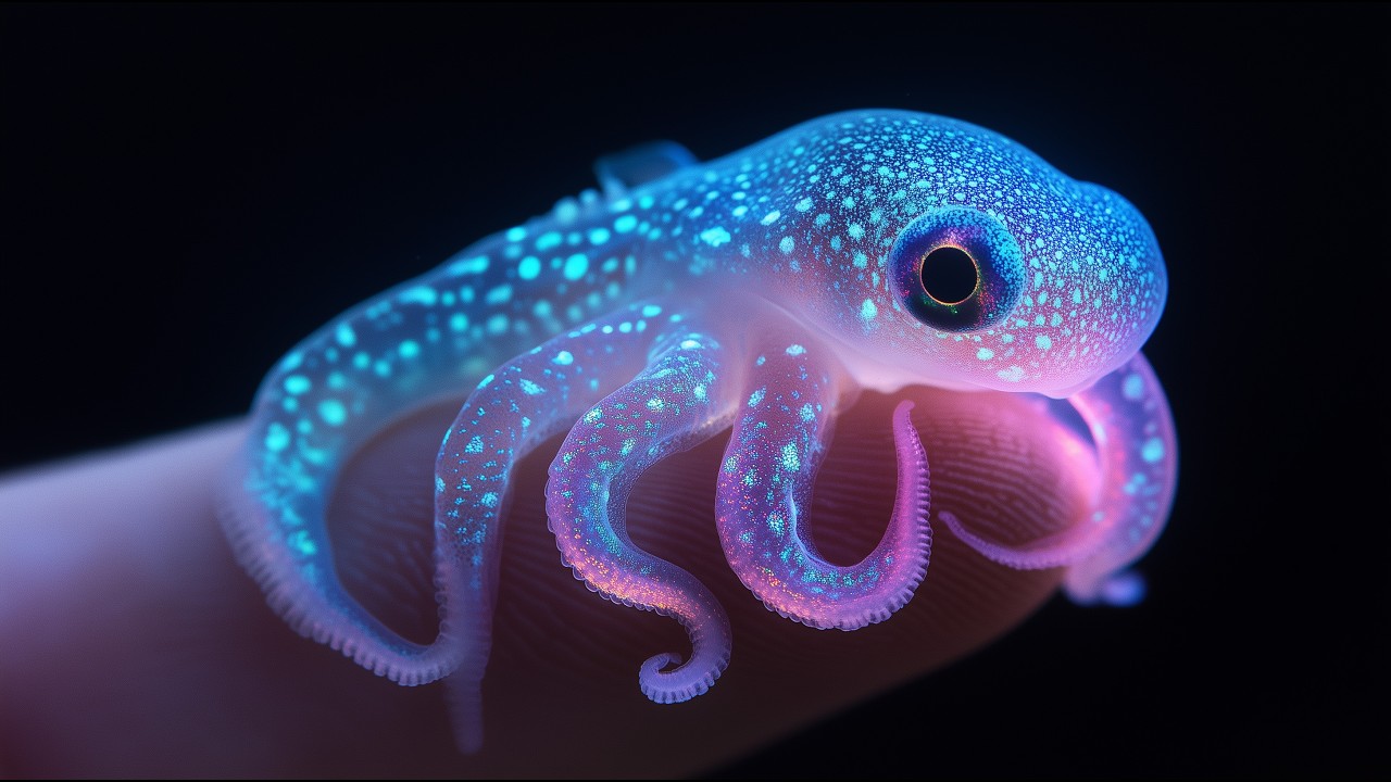 🪸 Enchanting Deep-Sea Creatures: Bioluminescent Wonders of the Ocean 🌊 ...