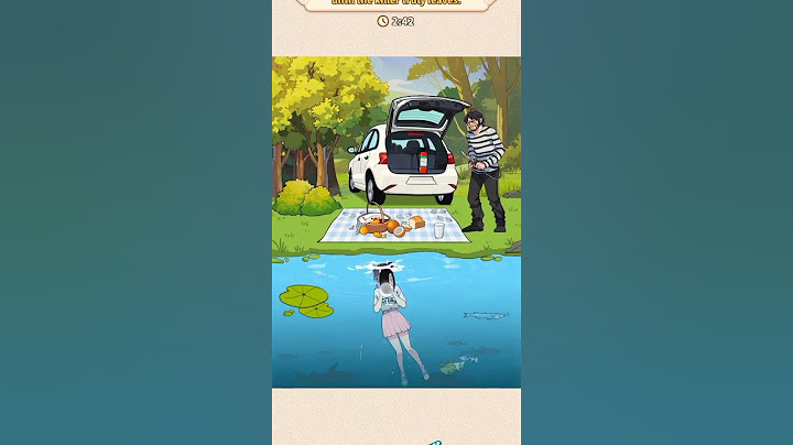 Brain puzzle tricky quest Level 47 Underwater escape - Help the girl breathe underwater