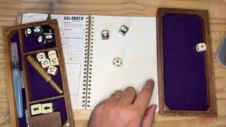 My minimal solo rpg kit