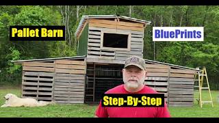 DIY Pallet Barn Tutorial & Blueprints (Step by Step)