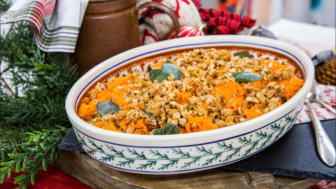 Candied Yams with Brown Butter Pecans - Home & Family