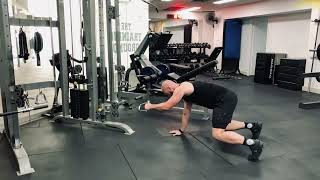 Bear Hold Cable Rows JAF