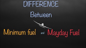 What is the difference between minimum fuel and mayday fuel