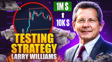 🟢 Larry Williams’ Legendary Strategy Explained — + Free Trading Bot Code