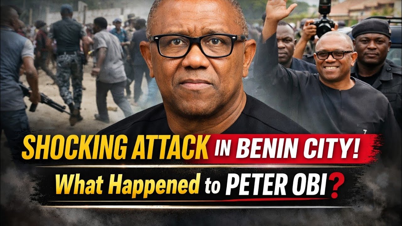 Shock in Benin City as Peter Obi Faces Unexpected Drama — What Really Happened
