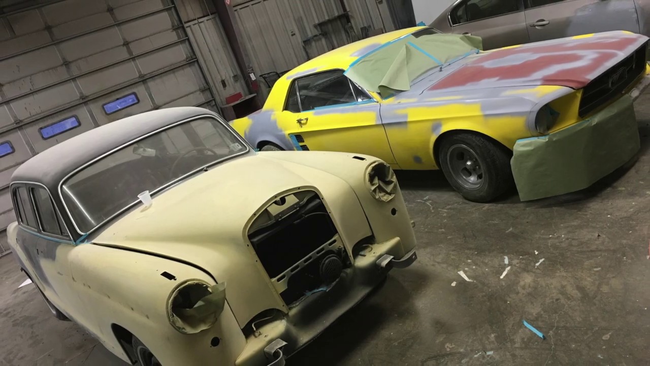 1959 Mercedes Paint Job - Single Stage Urethane