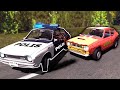 My Summer Car Police Chase in BeamNG Drive Multiplayer!