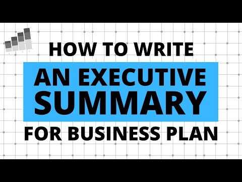 Video: De ce este important rezumatul executiv în planul de afaceri?