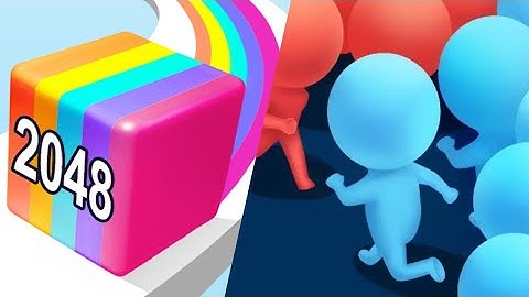 Satisfying Mobile Games 2023 - Count Master, Jelly Run 2048