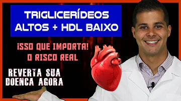 O que acontece se o HDL estiver baixo?