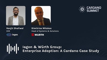 Iagon & Würth Group at Cardano Summit 2025 — Enterprise Adoption Case Study