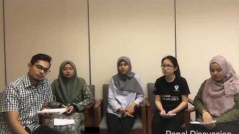 SCCA1013 Introduction to Communication - Panel Discussion (Cover By: Group Hafiz) (Group A) UUM